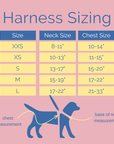 Floofy Pooch Classy Pooch Harness Sizing Chart - Ensure the Perfect Fit