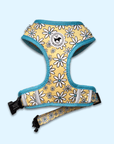 Dog Harness Canada Yellow Daisy Pattern