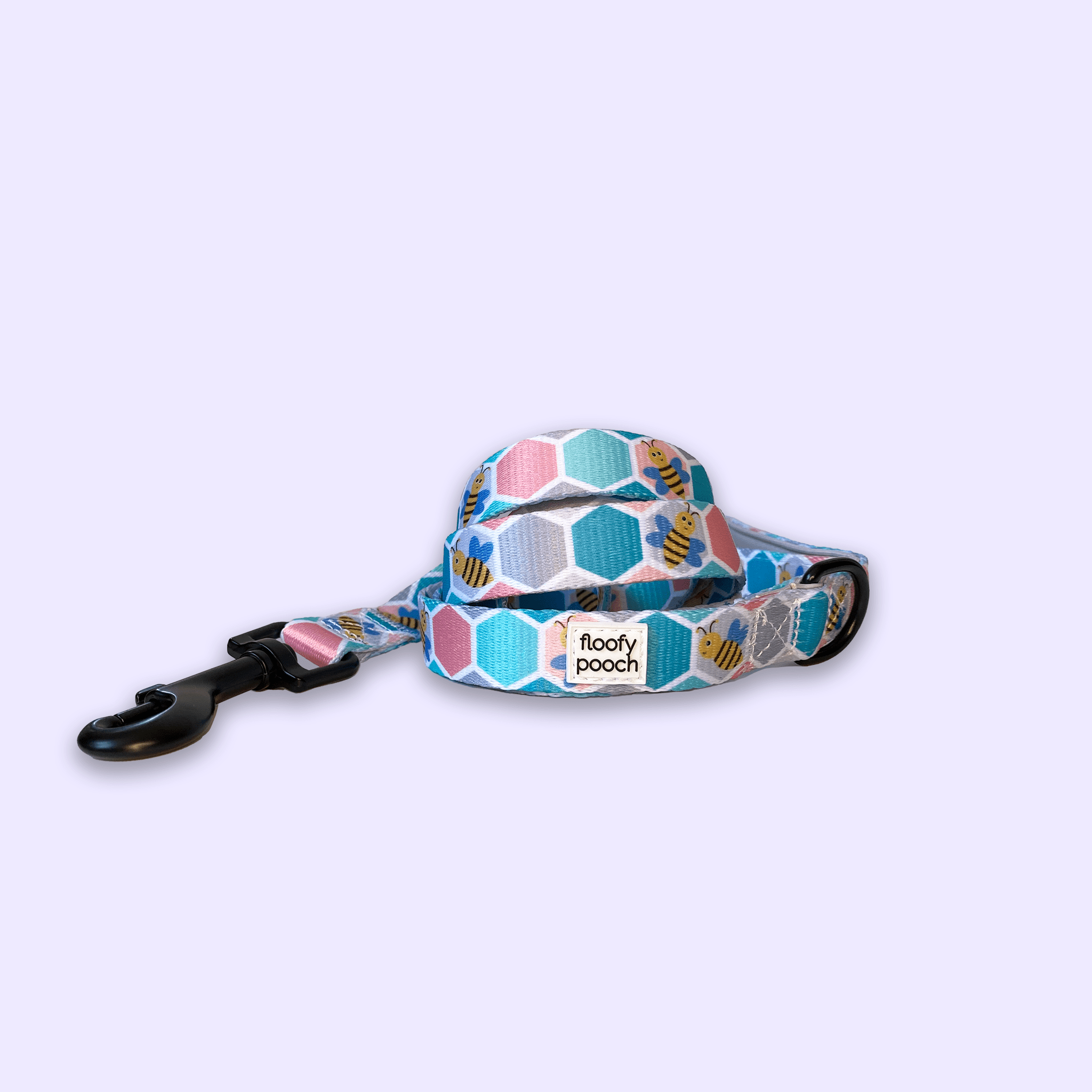 Dog Leash Canada Bees Pattern