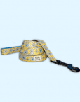 Dog Leash Canada yellow daisy pattern Floofy Pooch