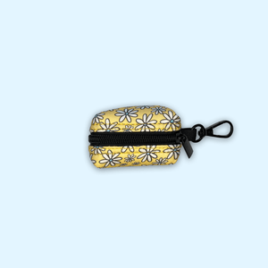 Poop Bag Holder Canada sturdy design daisy yellow pattern